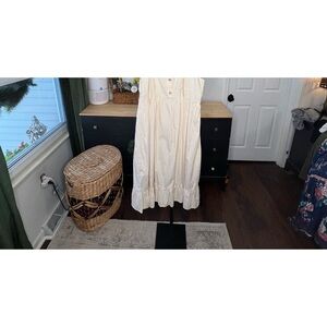 SHEIN | Frenchy Square Neck Ruffle Trim Ruffle Hem dress